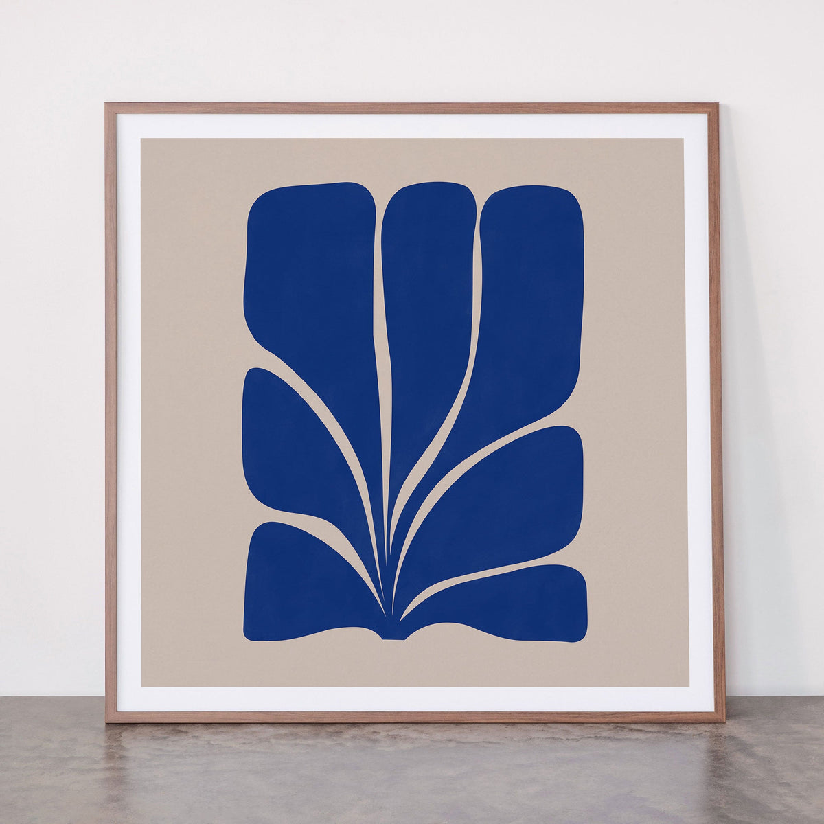Seven Leaf Plant - 3/3 Framed Art Print Gallery Image 21