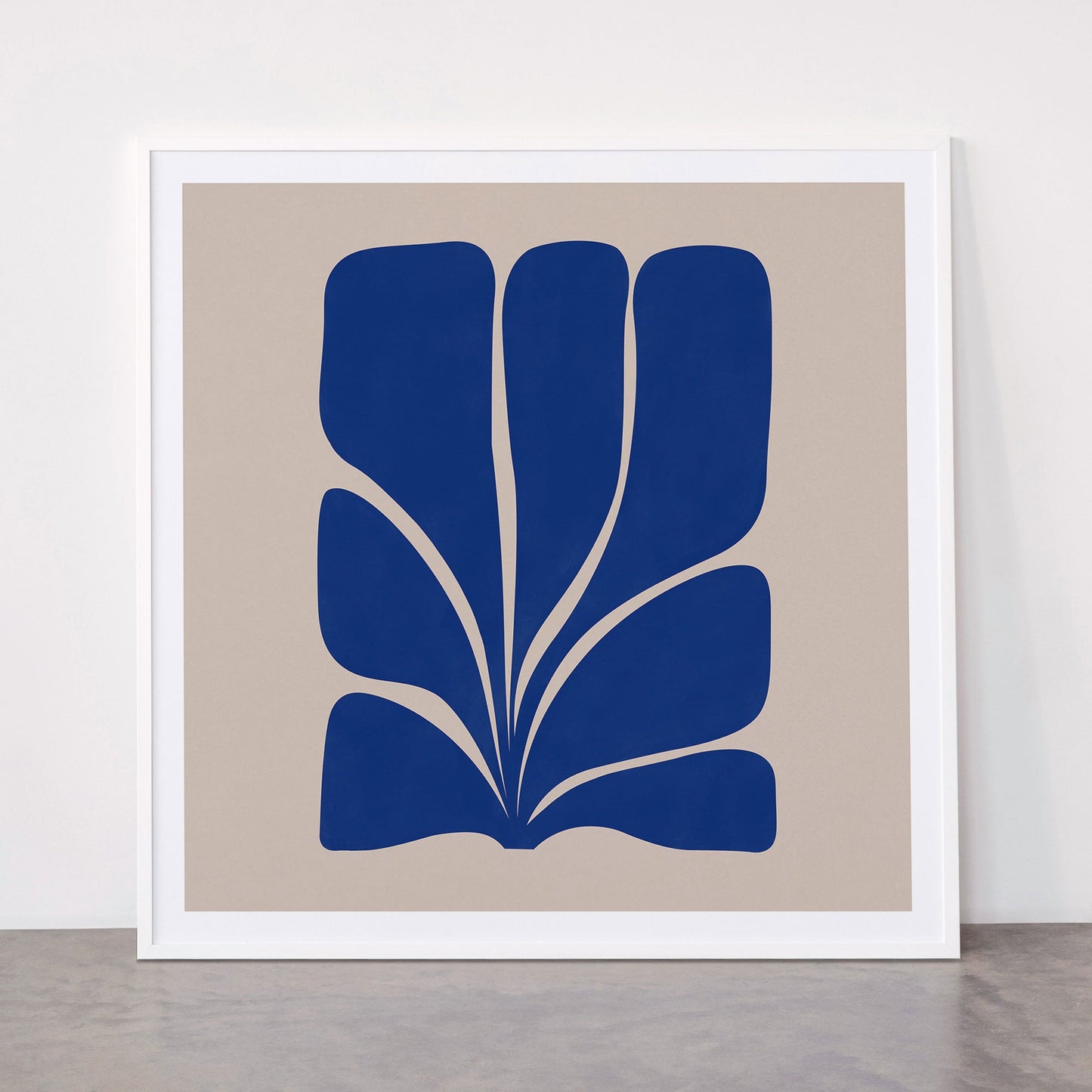 Seven Leaf Plant - 3/3 Framed Art Print Gallery Image 43