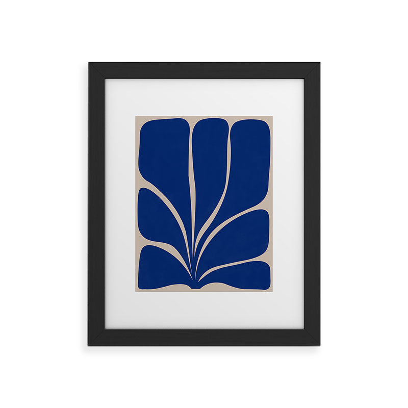 Seven Leaf Plant - 3/3 Framed Art Print Gallery Image 47