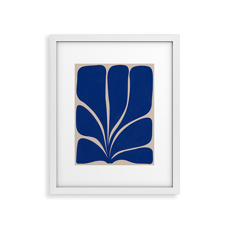 Seven Leaf Plant - 3/3 Framed Art Print Gallery Image 31