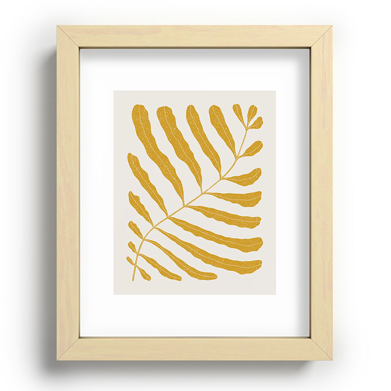Yellow Plant Framed Art Print Gallery Image 95
