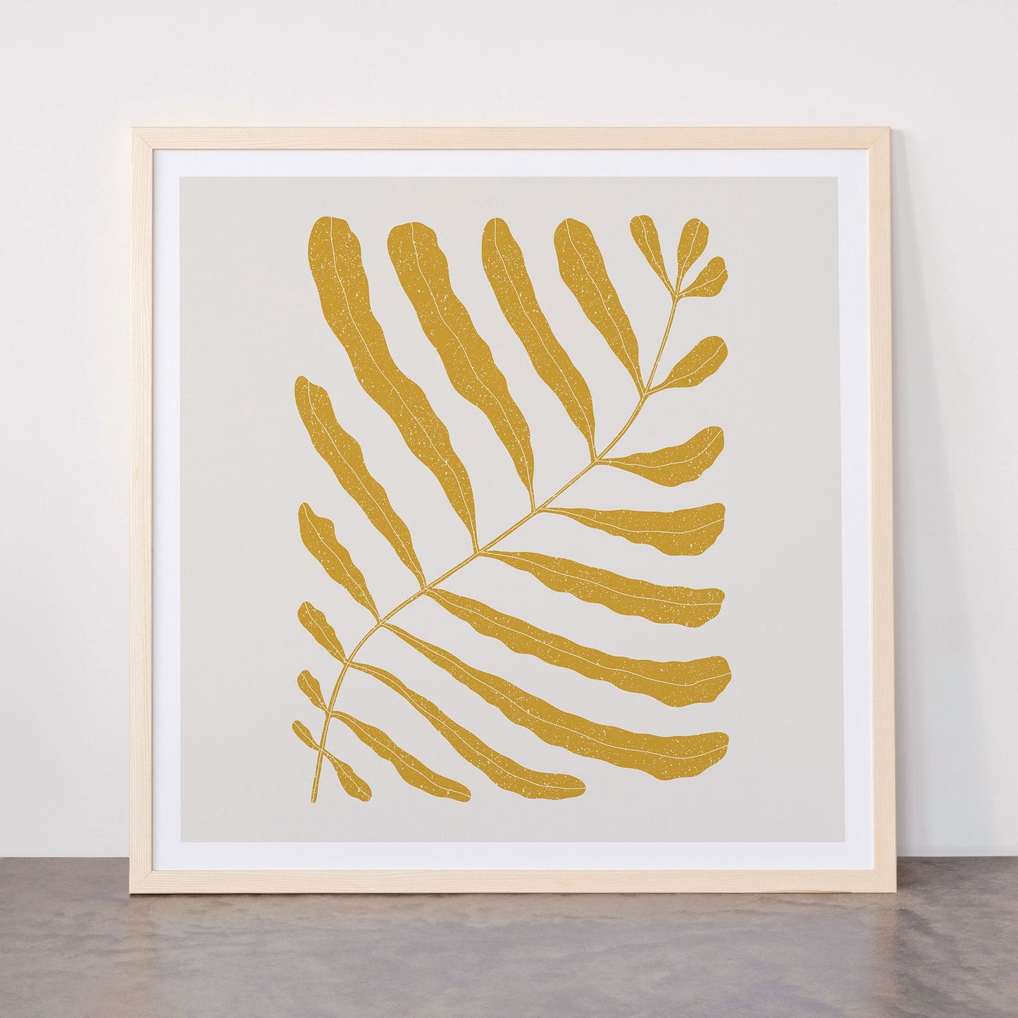 Yellow Plant Framed Art Print Gallery Image 77