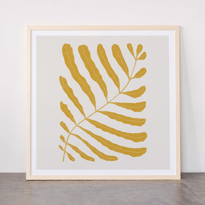 Yellow Plant Framed Art Print Gallery Image 77