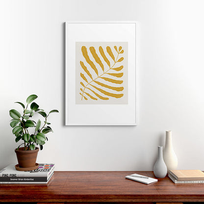 Yellow Plant Framed Art Print Gallery Image 37