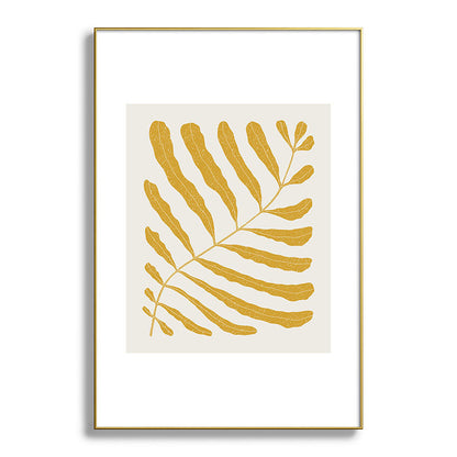 Yellow Plant Framed Art Print Gallery Image 128