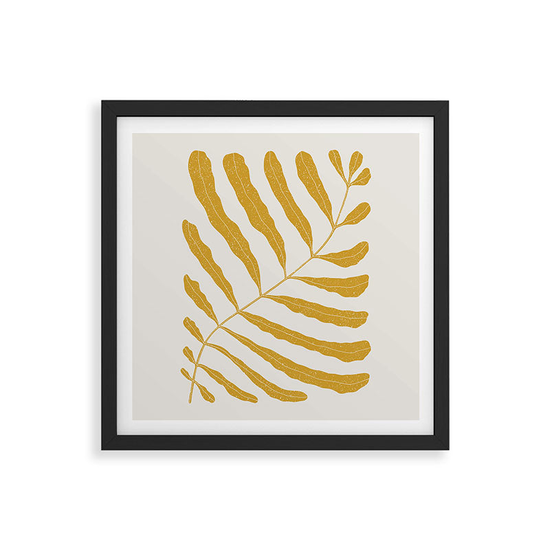 Yellow Plant Framed Art Print Gallery Image 7