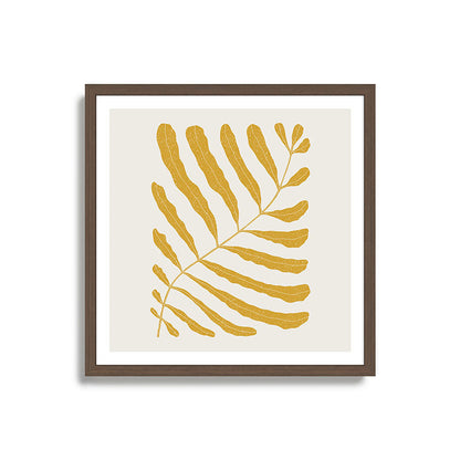 Yellow Plant Framed Art Print Gallery Image 17