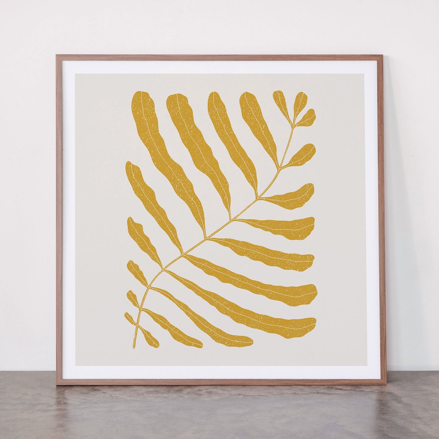 Yellow Plant Framed Art Print Gallery Image 21