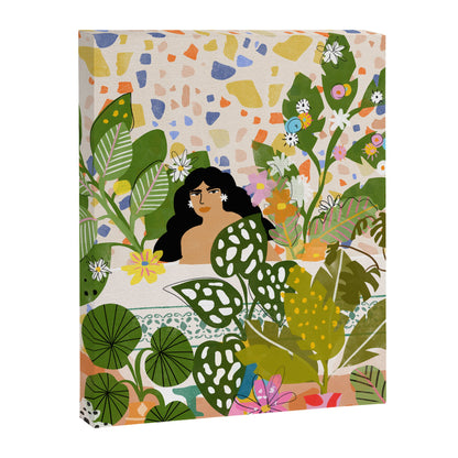 Bathing with Plants Canvas Print Gallery Image 4