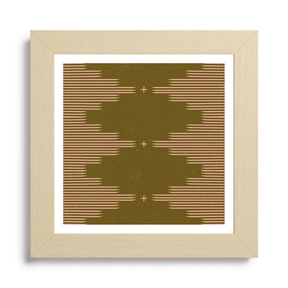 Southwestern Minimalist Retro Green & Pink Framed Art Print Gallery Image 68