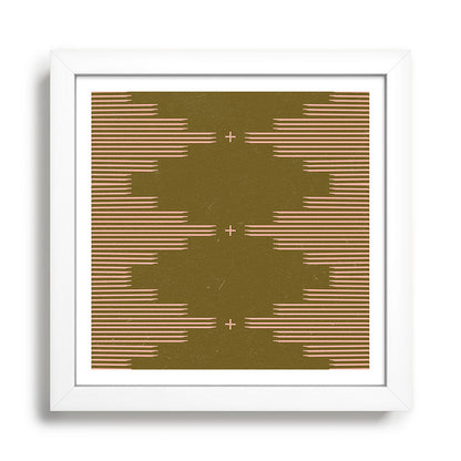 Southwestern Minimalist Retro Green & Pink Framed Art Print Gallery Image 35