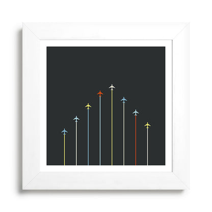 Retro Airplanes 06 Framed Art Print Gallery Image 79