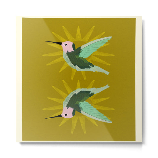 Hummingbird aka Sun God Metal Print Gallery Image 2