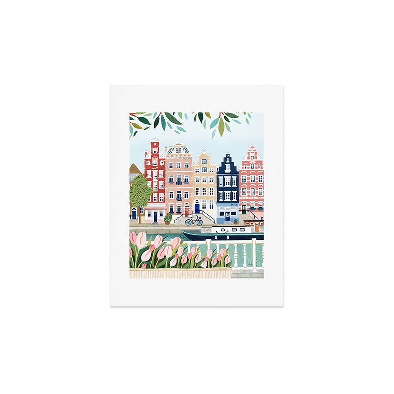 Amsterdam Art Print Gallery Image 2