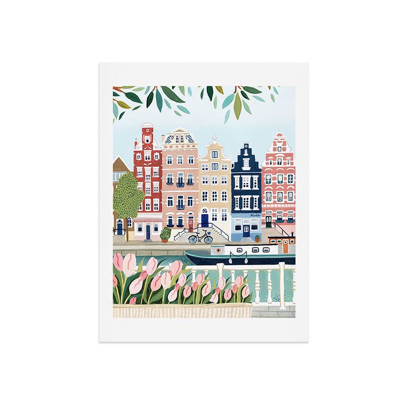 Amsterdam Art Print Gallery Image 7