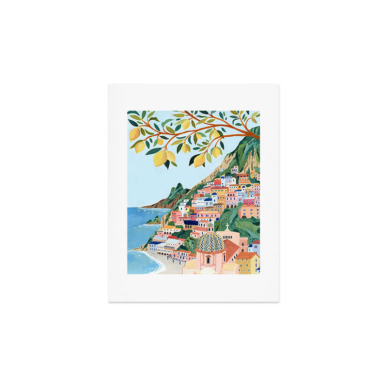 Positano, Italy Art Print Gallery Image 3