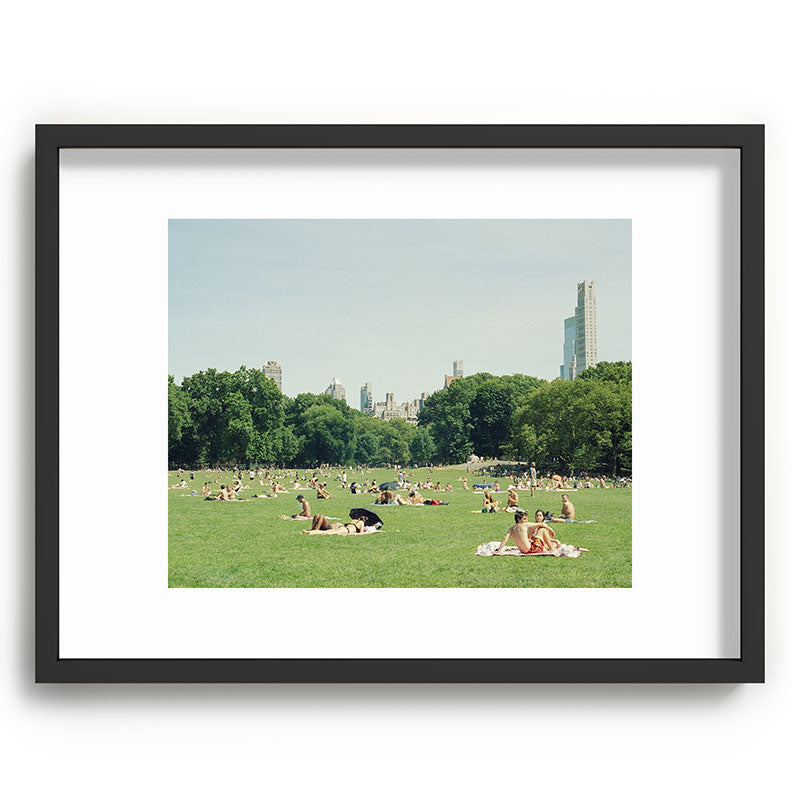 Summer in Central Park New York City | 35mm Film Photography Framed Art Print Gallery Image 60