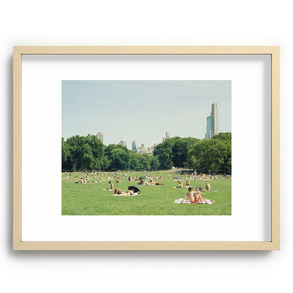 Summer in Central Park New York City | 35mm Film Photography Framed Art Print Gallery Image 73