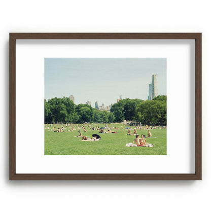 Summer in Central Park New York City | 35mm Film Photography Framed Art Print Gallery Image 67