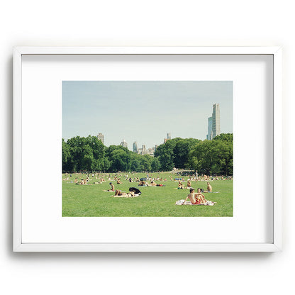 Summer in Central Park New York City | 35mm Film Photography Framed Art Print Gallery Image 79