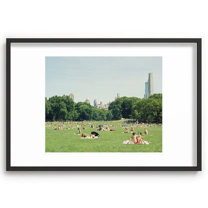 Summer in Central Park New York City | 35mm Film Photography Framed Art Print Gallery Image 62
