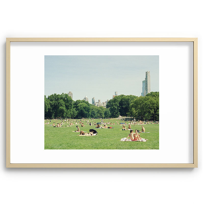 Summer in Central Park New York City | 35mm Film Photography Framed Art Print Gallery Image 74