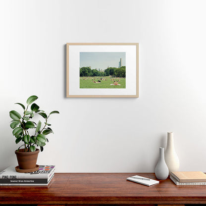 Summer in Central Park New York City | 35mm Film Photography Framed Art Print Gallery Image 19