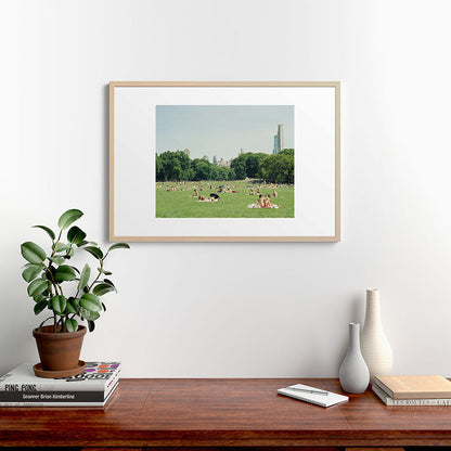 Summer in Central Park New York City | 35mm Film Photography Framed Art Print Gallery Image 20