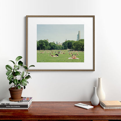Summer in Central Park New York City | 35mm Film Photography Framed Art Print Gallery Image 14