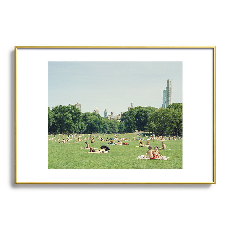 Summer in Central Park New York City | 35mm Film Photography Framed Art Print Gallery Image 90