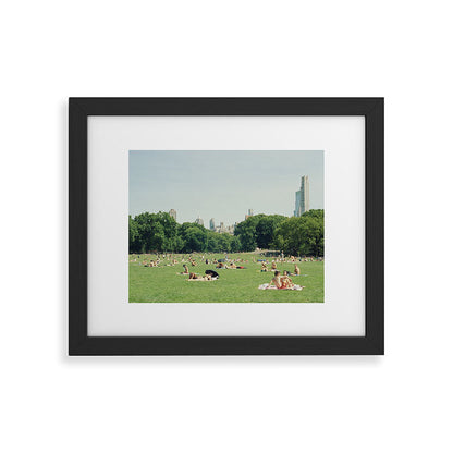 Summer in Central Park New York City | 35mm Film Photography Framed Art Print Gallery Image 33