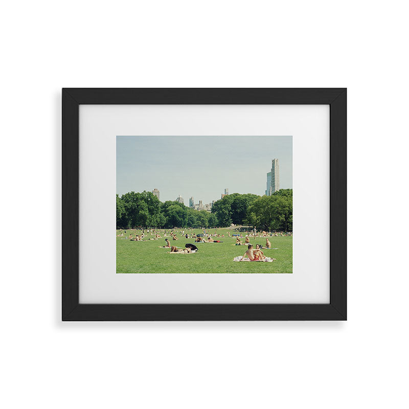 Summer in Central Park New York City | 35mm Film Photography Framed Art Print Gallery Image 30