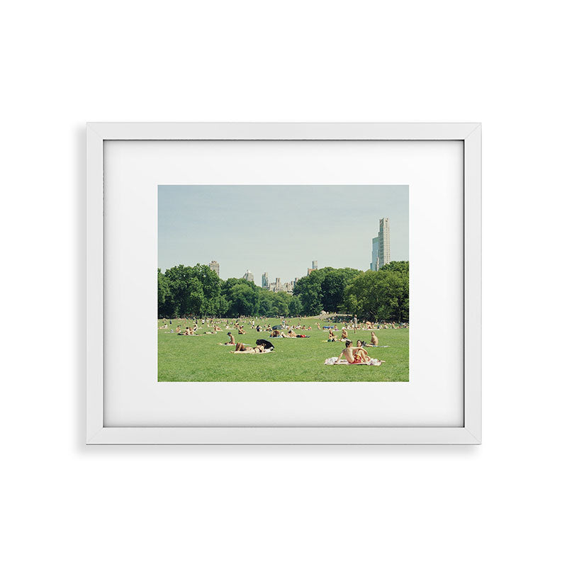 Summer in Central Park New York City | 35mm Film Photography Framed Art Print Gallery Image 23