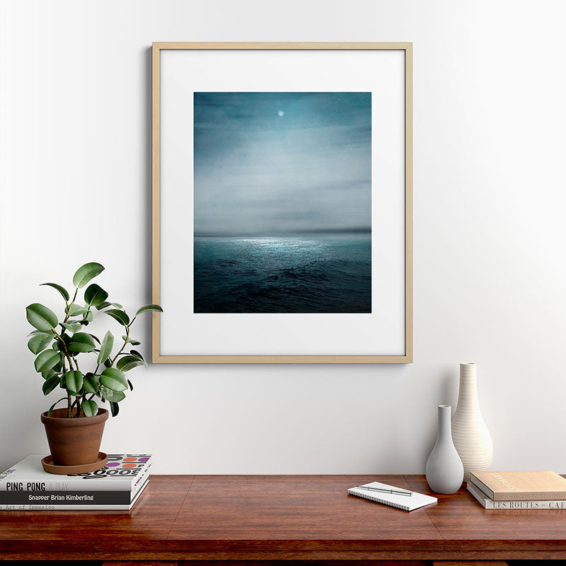 Sea Under Moonlight Framed Art Print Gallery Image 21