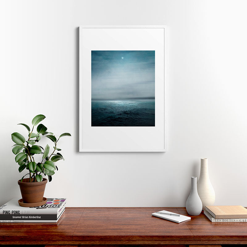 Sea Under Moonlight Framed Art Print Gallery Image 27