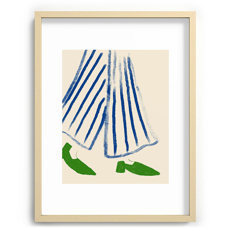 Green Shoes Framed Art Print Gallery Image 73