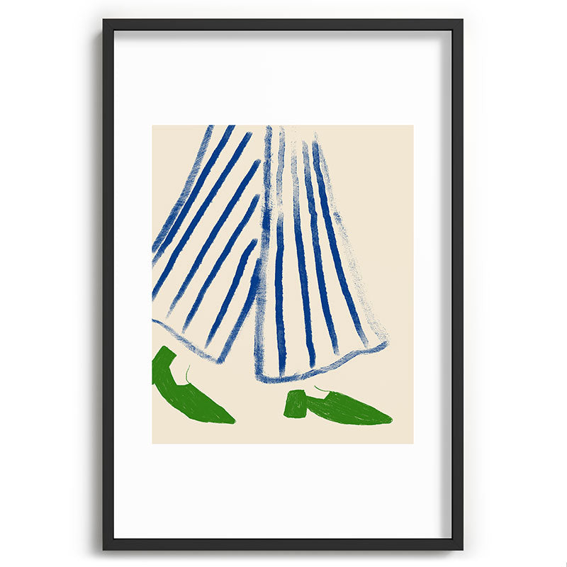 Green Shoes Framed Art Print Gallery Image 62