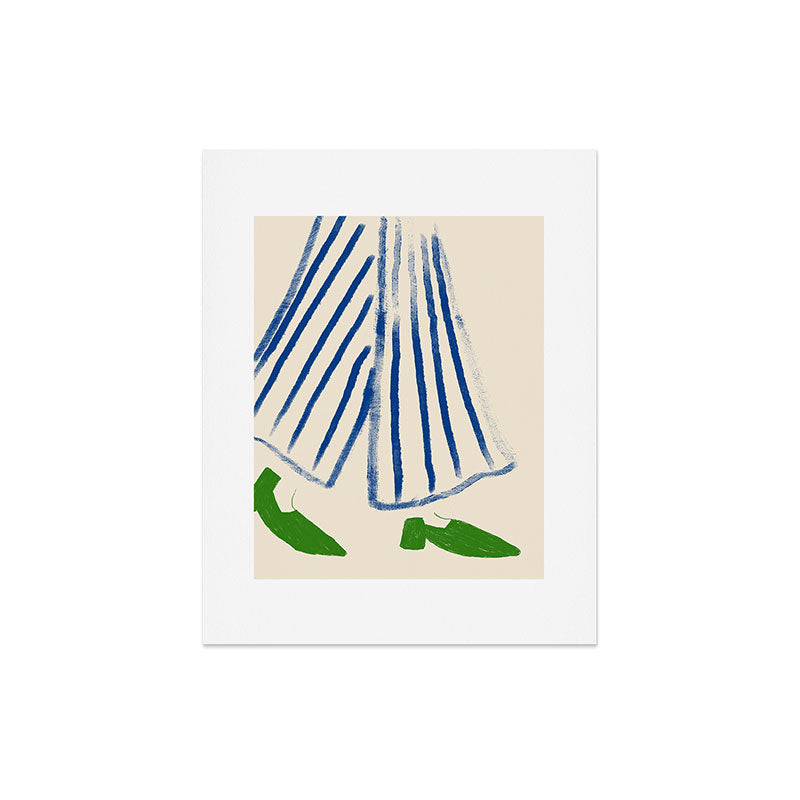 Green Shoes Art Print Gallery Image 4