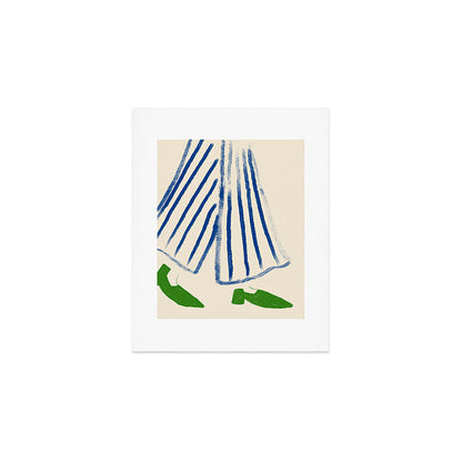Green Shoes Art Print Gallery Image 1
