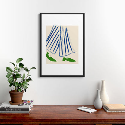 Green Shoes Framed Art Print Gallery Image 6