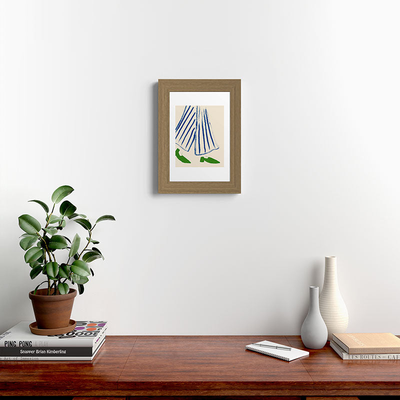Green Shoes Framed Art Print Gallery Image 38