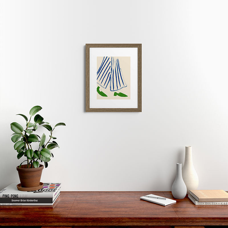 Green Shoes Framed Art Print Gallery Image 39