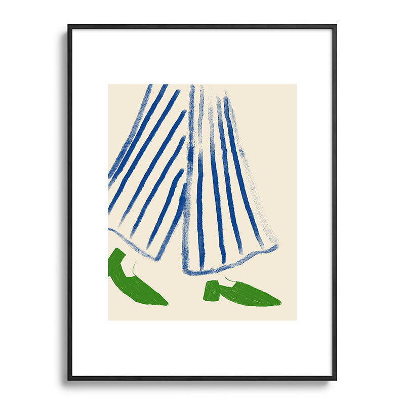 Green Shoes Framed Art Print Gallery Image 84