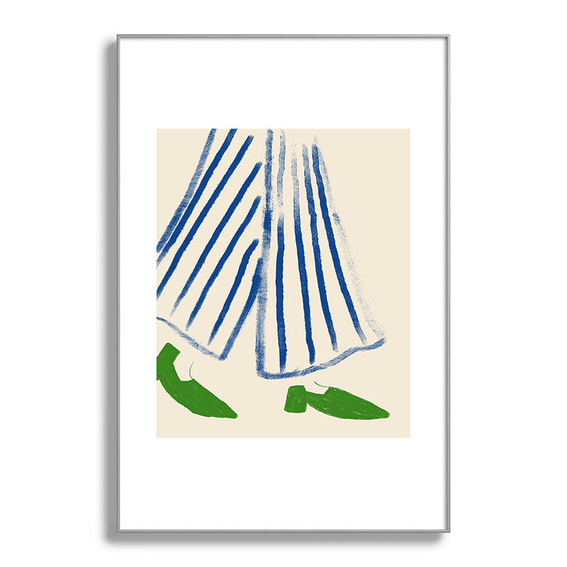 Green Shoes Framed Art Print Gallery Image 101