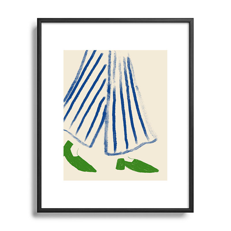 Green Shoes Framed Art Print Gallery Image 82