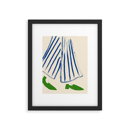 Green Shoes Framed Art Print Gallery Image 2