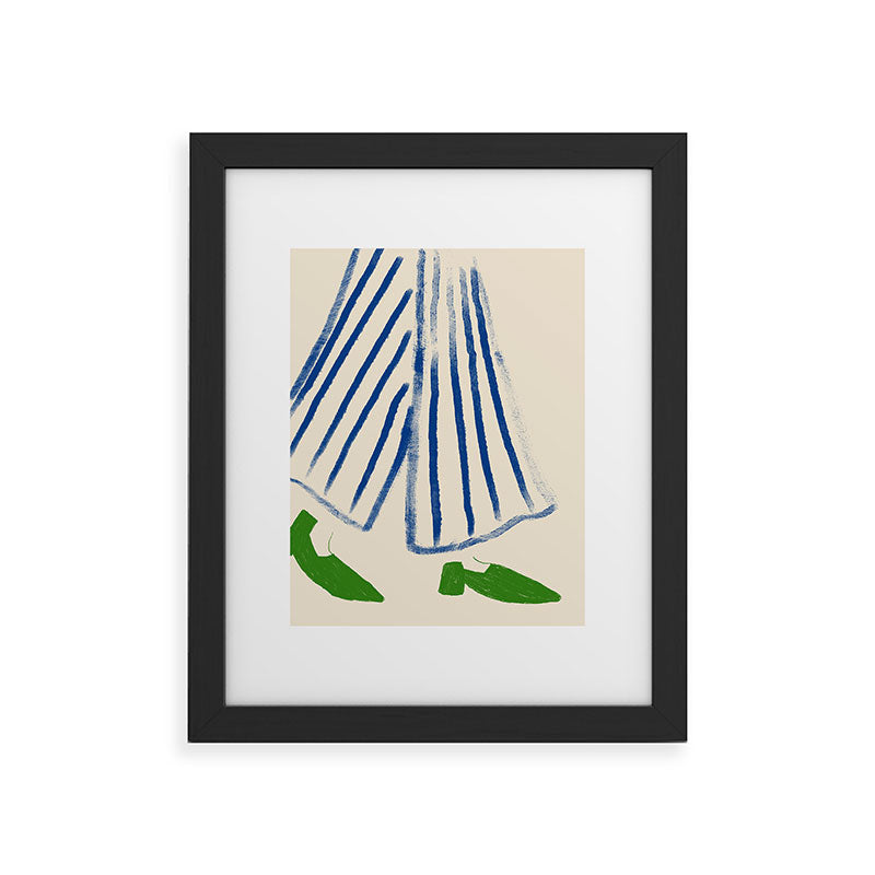 Green Shoes Framed Art Print Gallery Image 32
