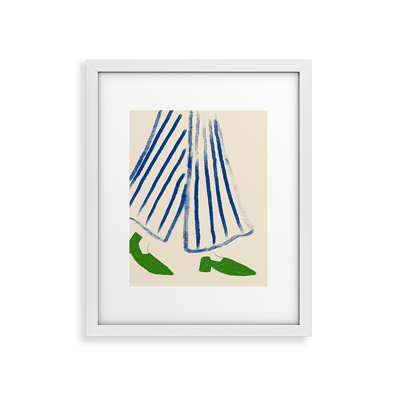Green Shoes Framed Art Print Gallery Image 25