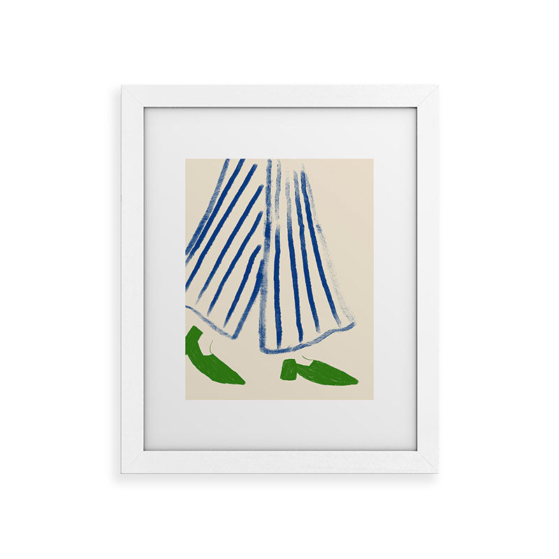Green Shoes Framed Art Print Gallery Image 55