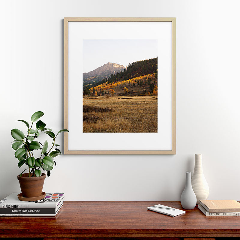 Mountain Valley Morning Light Framed Art Print Gallery Image 49